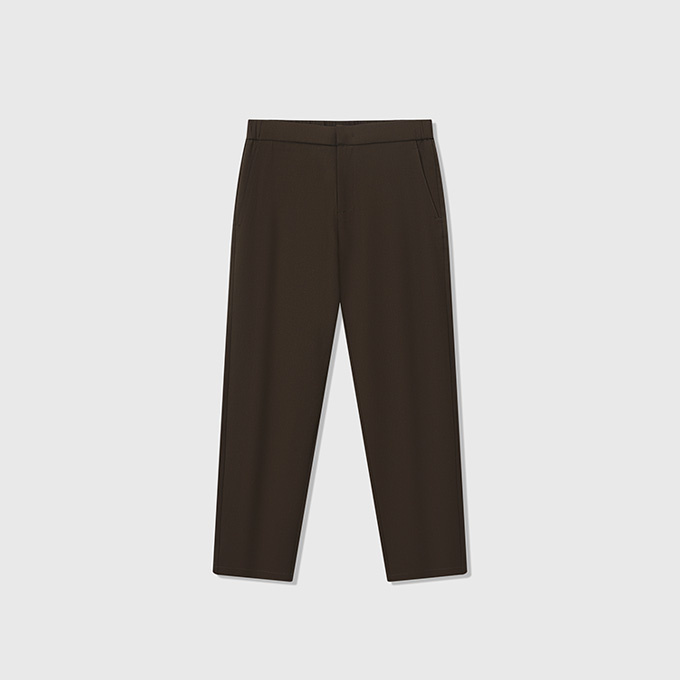 loro piana leisure city wool blend trousers